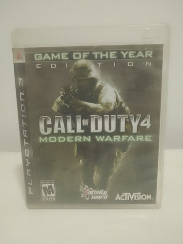 Call Of Duty Modern Warfare 4 Ps3 Activision Maxgamessm 
