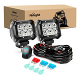 Nilight Barra De Luz Led, 2 Piezas De Luces Led De 18 W