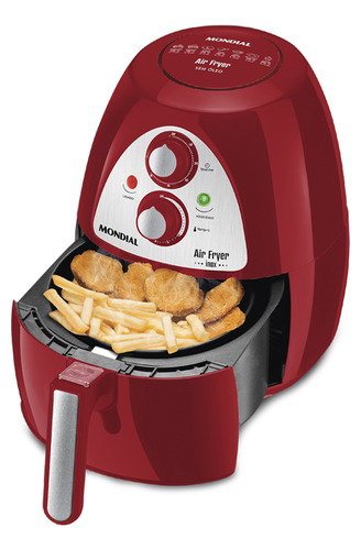 Panela Air Fryer Inox  Red Premium 127 Volts