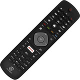 Controle Para Tv Philips Lcd Led Smart Botão Netflix