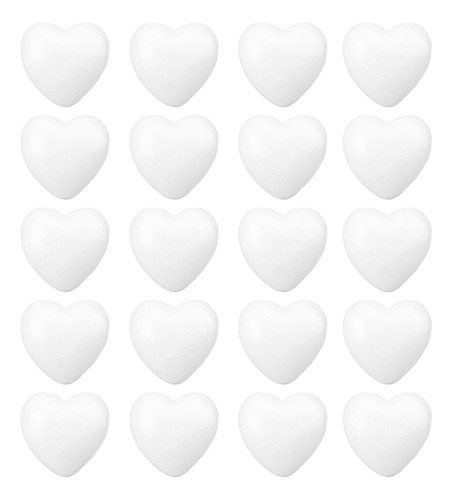 Modelo De Corazones De Espuma En Forma De Corazón, 5 Unidade