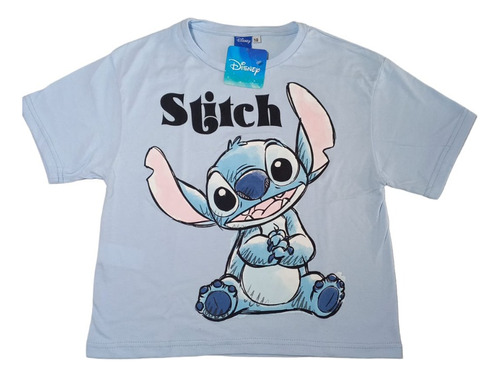 Remera Lilo Y Stich Disney Oversize Corta Funny Store