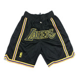 Short Nba La Lakers Negro