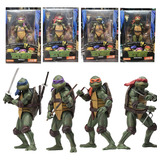 Pack 4 Tartaruga Ninjas Action Figure Turtles Tmnt - Neca