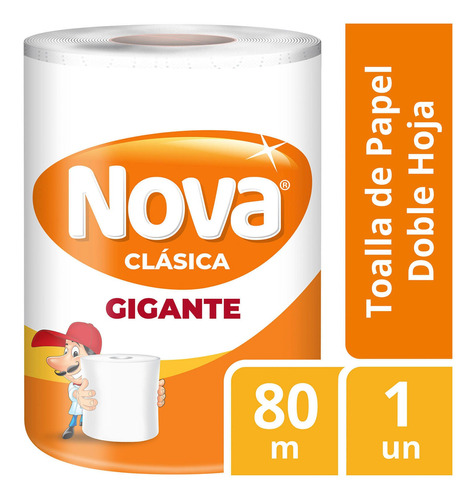 Toalla Nova Clasica Gigante 80mts C/u Manga 6un