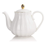 Sweejar Royal Teapot, Tetera De Ceramica Con Infusor De Acer