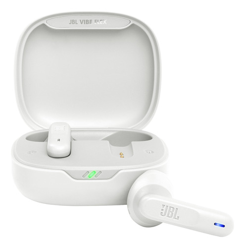 Audífonos Inalámbricos Jbl Vibe Flex Bluetooth Ip54 Blanco