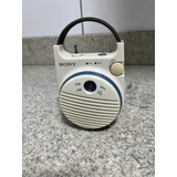 Rádio Antigo Portátil Sony Shower Mate Importado Funcionando