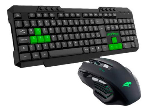 Kit Gamer Teclado E Mouse Python Viper Pro