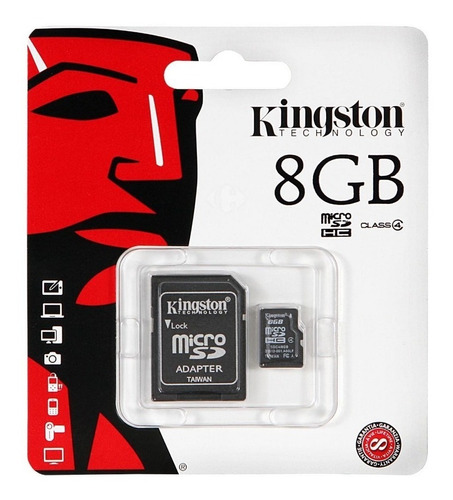 Memoria Micro Sd 8gb Kingston Original