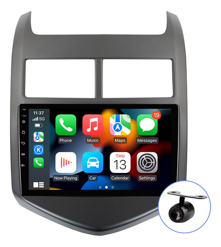 Estéreo 2gb Carplay Cámara Para Chevrolet Sonic 2011-2016