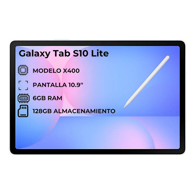 Tablet Samsung Galaxy Tab S10 Lite 10.9 X400 6gb 128gb Lapiz | Meses sin interés