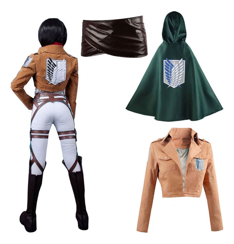 Cosplay Disfraz Attack On Titan Shingeki No Kyojin Anime