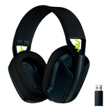 Headset Gamer Logitech G435 Sem Fio Bluetooth Preto Over Ear