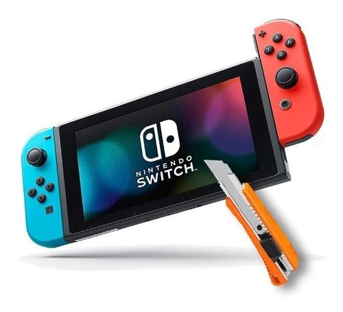 Vidrio Templado Nintendo Switch + Kit Colocacion