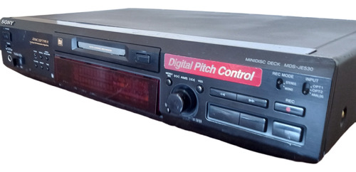 Sony Mds-je530 Leitor/gravador Minidisc:veja O Video!!