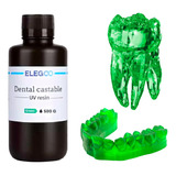 Elegoo Resina 3d Dental Castable 500g Impresion Alta Calidad