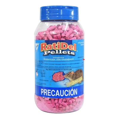 Veneno Para Ratas Pellets Cebo No Deja Olor Garantizado | MercadoLibre