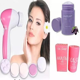 Limpiador Facial 5 En 1 + 2 Mascarillas Quita Puntos Negros