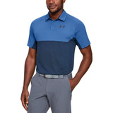 Polo Bloqueado Under Armour Tour Tips, Gris Tempestad, Peque