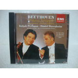 Cd Itzhak Perlman & Daniel Barenboim- Beethoven: Violin Conc