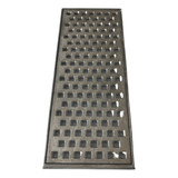 Ralo Linear 20x100 Grelha Aluminio Coleta Agua Pluvial