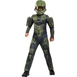 Disfraz De Niño De Master Chief Halo Talla Large(10-12)