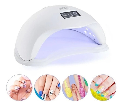 Lampara Led Uv Secador  Manicure Uñas 48w