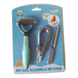 Kit Aseo De Higiene Para Mascotas, Perros - Gatos 