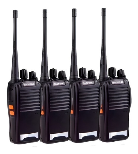 4 Rádios Comunicador Walktalk Baofeng 777s Amador Top De Lin