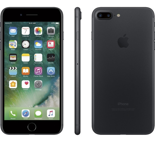 iPhone 7 Plus 128 Gb Preto-fosco Vitrine