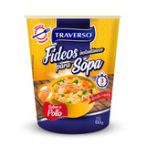 Sopa De Noodle Instantánea Traverso - Sabor Pollo 65g