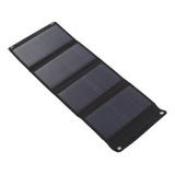 Cargador De Energía Solar 3 Puertos 28w Panel Exterior De Ca