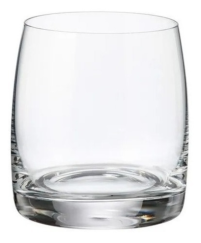 Vaso De Cristal Bohemia Whisky Ideal 290ml X6 Unidades