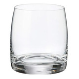 Vaso De Cristal Bohemia Whisky Ideal 290ml X6 Unidades