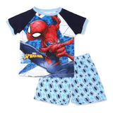 Pijama Bebé Short Playera Marvel Spider-man