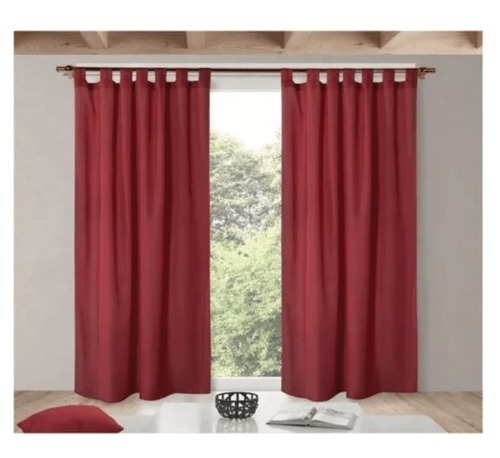 Cortinas Ambiente Tropical Bordo Con Envio Gratis Excelente