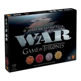 Jogo War Estratégia Edição Game Of Thrones 0400 Grow