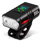 Lanterna Bicicleta Luz Forte Farol T6 Duplo Led Com Zoom