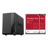 Synology Ds224+ Con Dos Discos Wd Red Plus De 6tb
