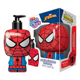 Jabon Liquido Infantil Dispenser 300 Ml Hombre Araña Marvel