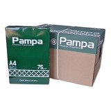 Resmas A4 75 Gr Pampa Caja X10 Unidades Inkjet