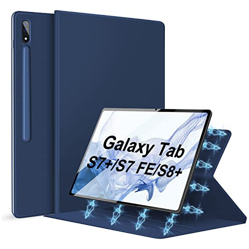 Funda Magnetica Para Samsung Galaxy Tab S7 +/s7 Fe/s8 + 12.4