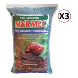 Myrmec Babosas Y Caracoles Molusquicida 200gr X 3