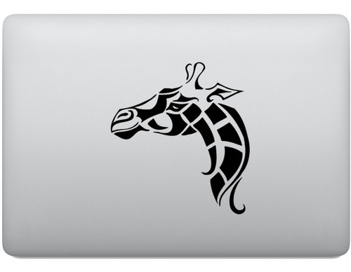 Adesivo De Notebook Girafa Tribal