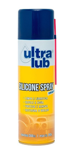 Óleo Silicone Spray Ultra Lub 300 Ml - 200g
