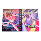 Álbum Oficial Pokémon Mew E Mewtwo - Pasta Porta Cartas 
