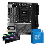 Kit Intel I5 14600k Asrock Z790m-itx Wifi Mini Itx 32gb Ram