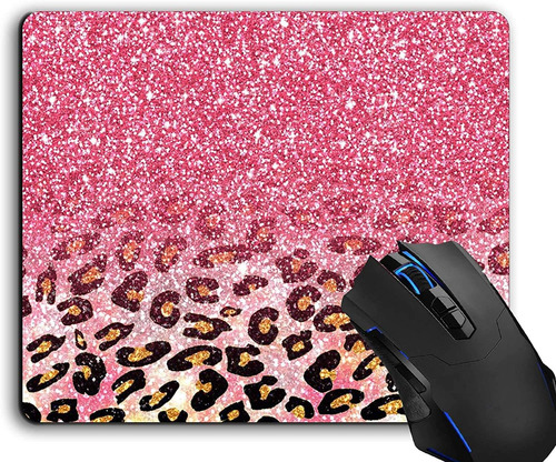 Mouse Pad De 24x20 Cm Para Mujeres | Antideslizante / Rosa