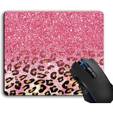 Mouse Pad De 24x20 Cm Para Mujeres | Antideslizante / Rosa